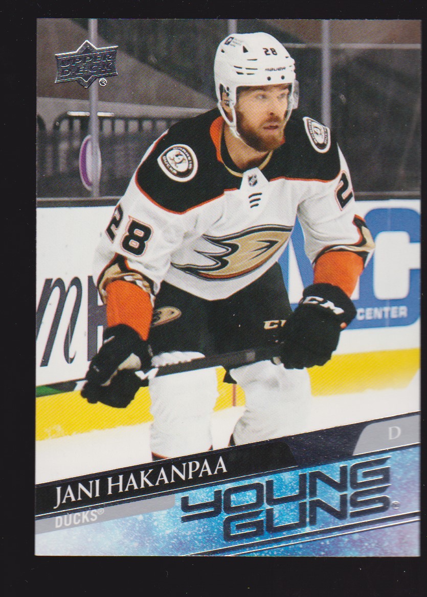 (image for) 2020-21 Upper Deck #459 Jani Hakanpaa YG RC